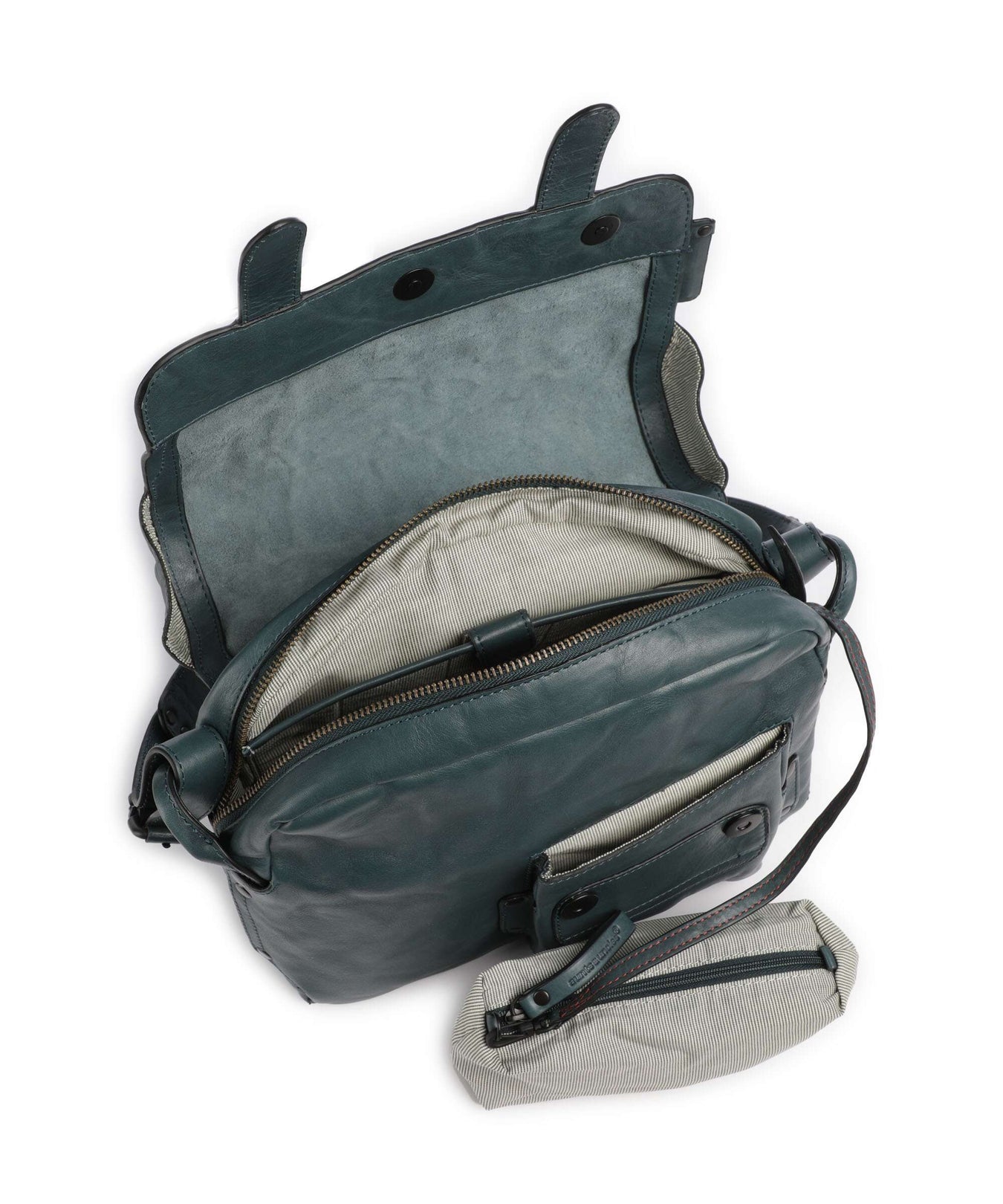 Aunts & Uncles Grandma's Luxury Club Miss Applepie Crossbody bag kelp forest