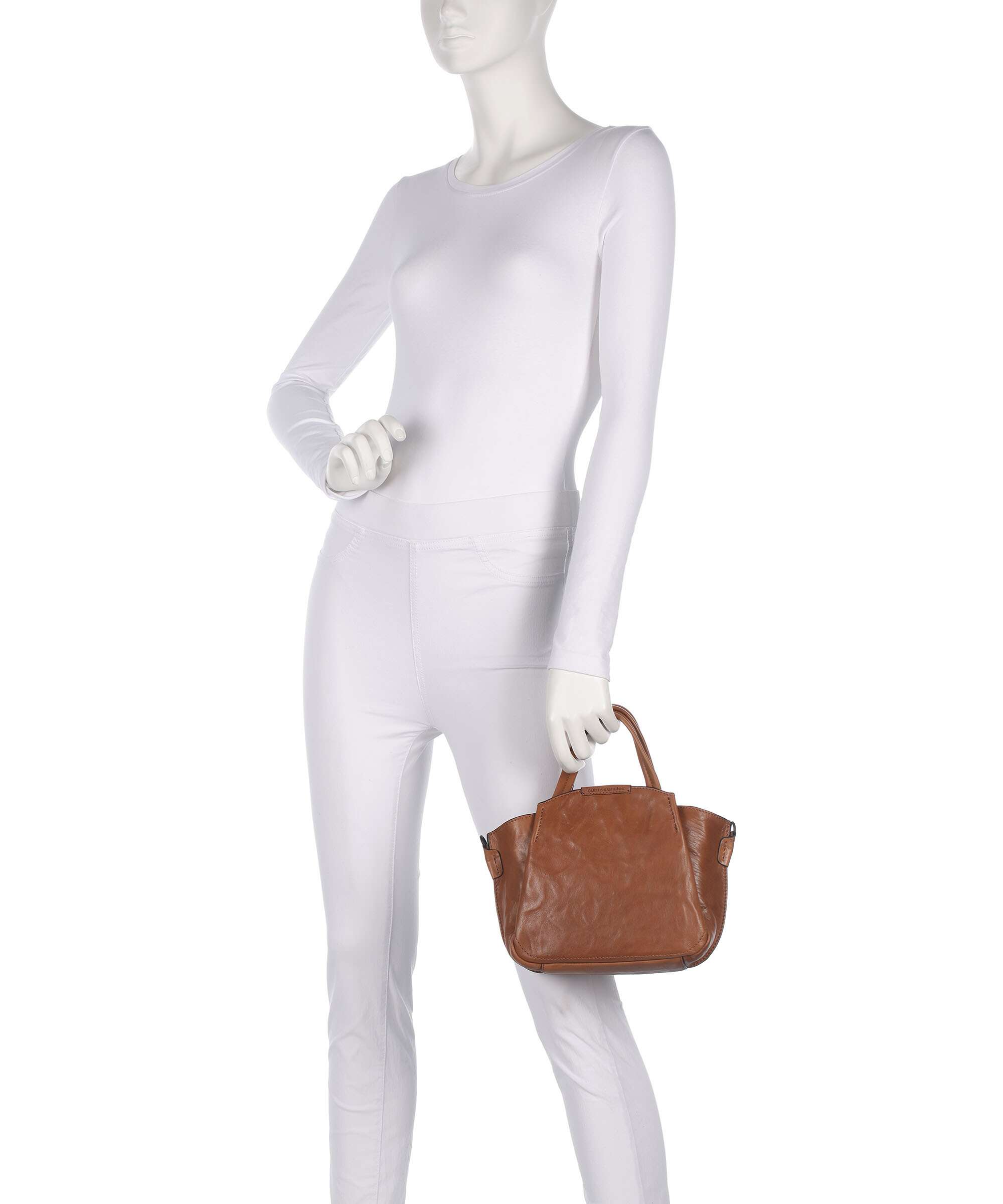 Aunts & Uncles Grandma's Luxury Club Mrs. Plum Crumble Handbag caramel