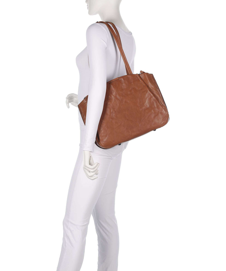 Aunts & Uncles Grandma's Luxury Club Mrs. Pavlova Tote bag caramel
