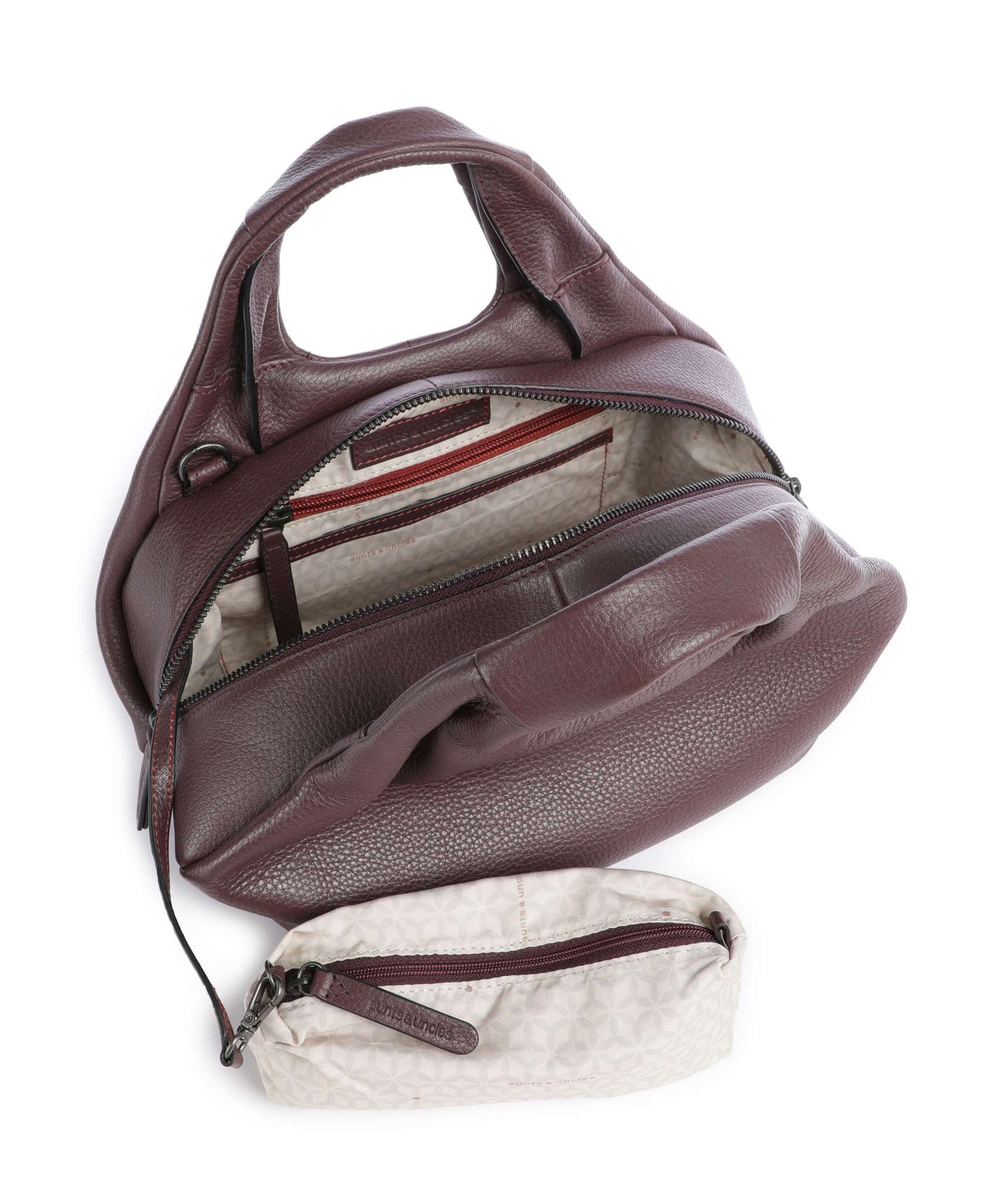 Aunts & Uncles Philocalists Beauty Handbag merlot