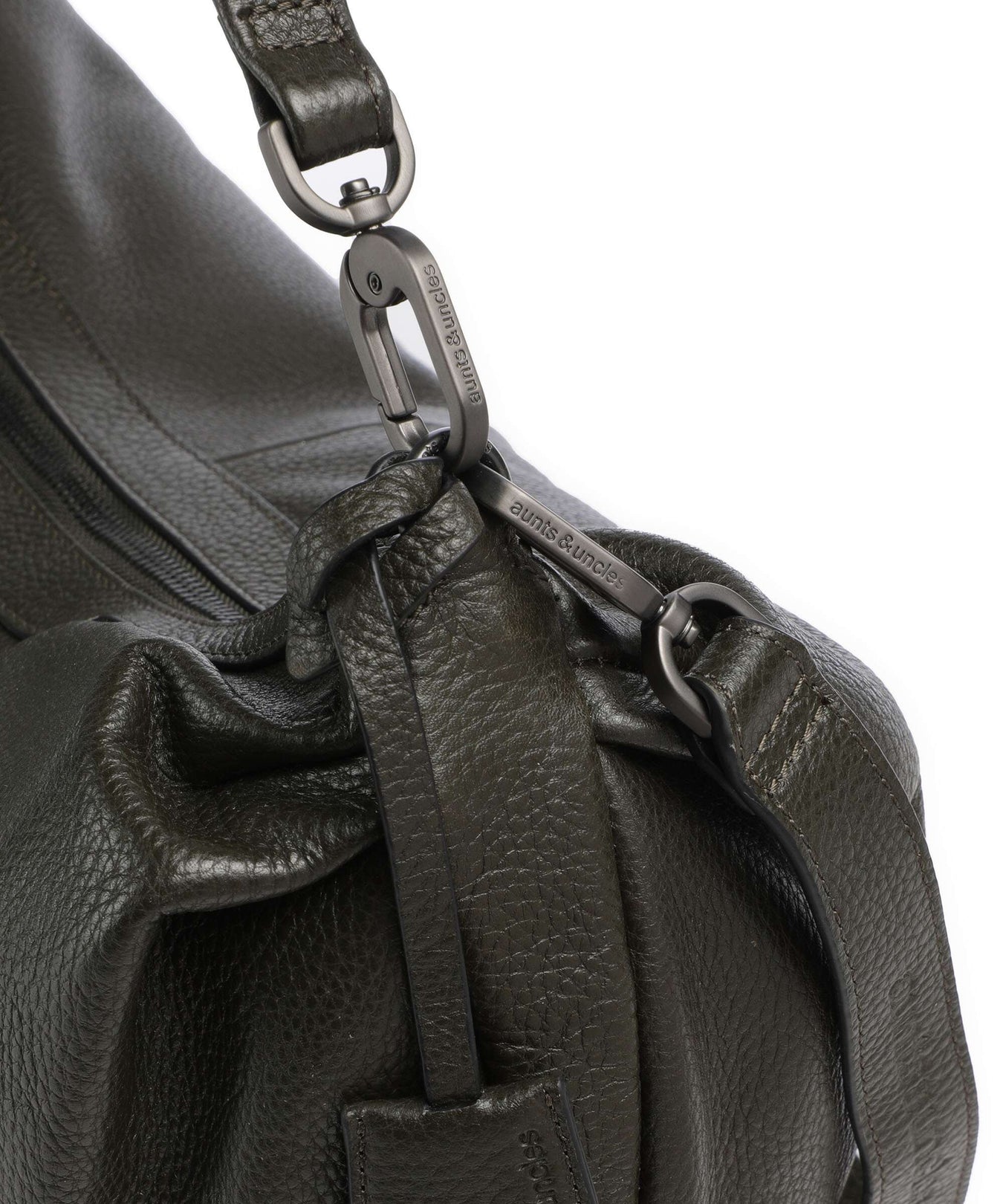 Aunts & Uncles Philocalists Dewdrop Hobo bag ivy green