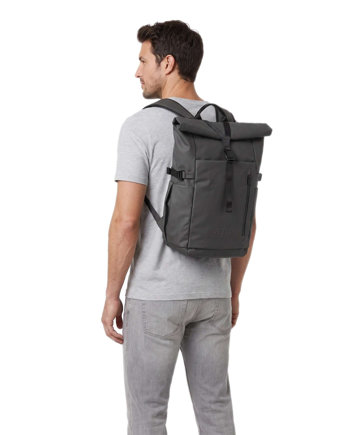 Aunts & Uncles Japan RE Tokachi Rolltop backpack volcanic ash