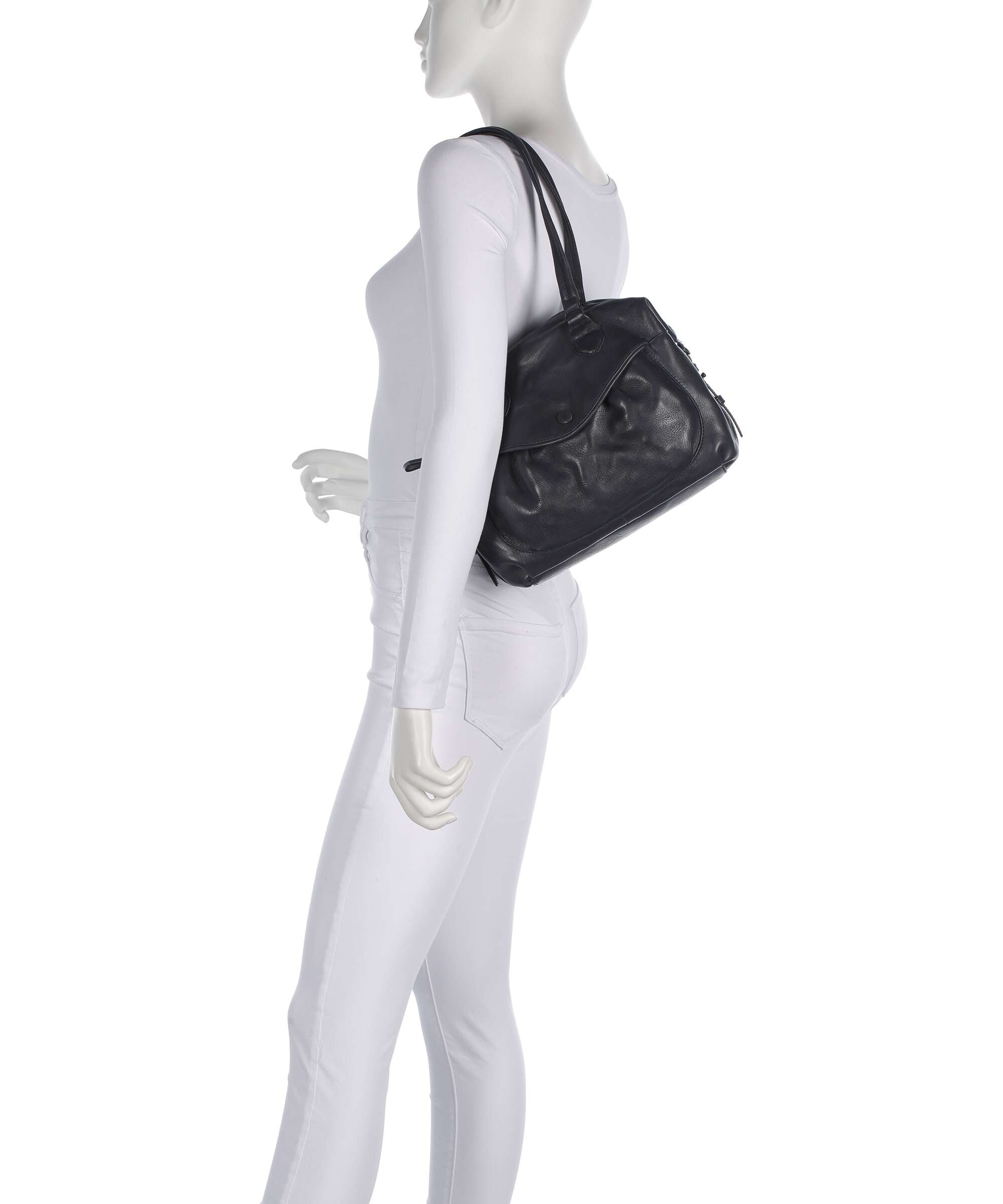Aunts & Uncles Grandma's Luxury Club Mrs. Churro Shoulder bag navy blue