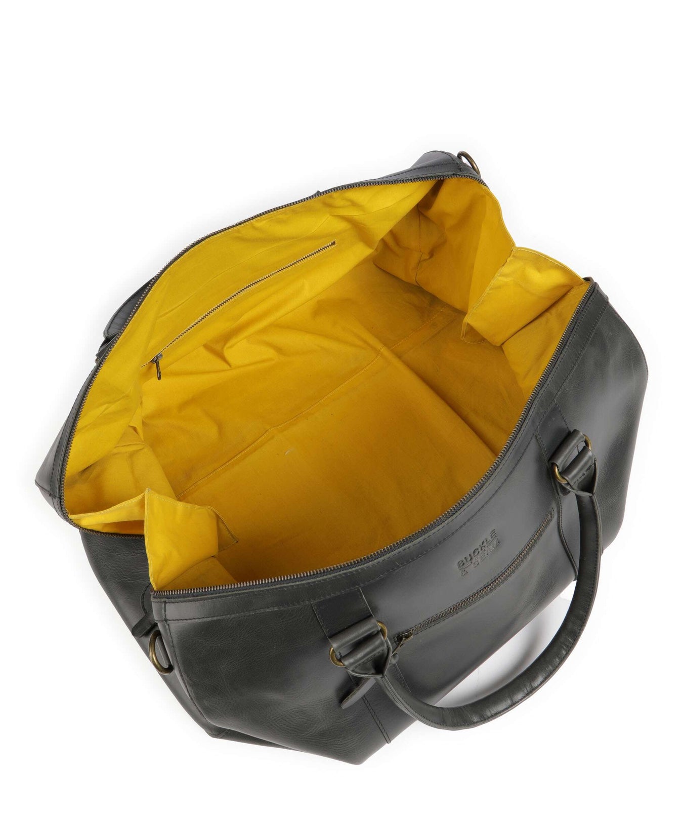 Buckle & Seam Crazy Horse Willow Weekend bag anthracite