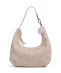 FredsBruder Take A Smile Midi Hobo bag chai latte