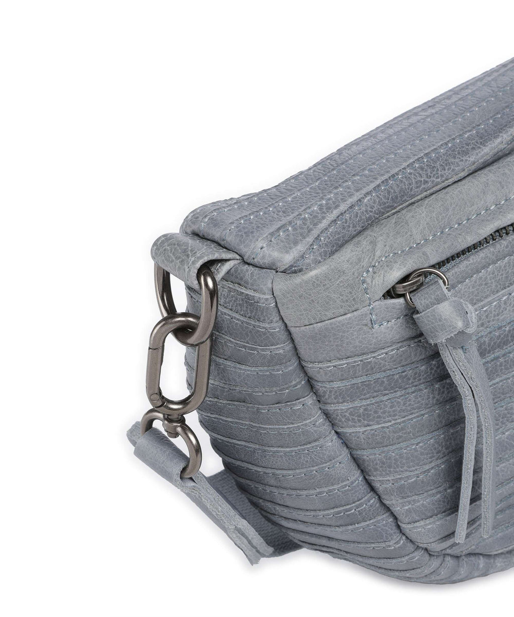 FredsBruder Check My Bag mini Crossbody bag sky blue