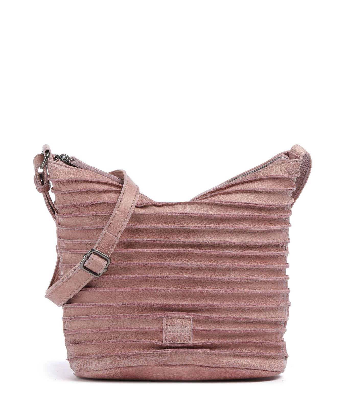 FredsBruder Riffellinchen Crossbody bag powder rose