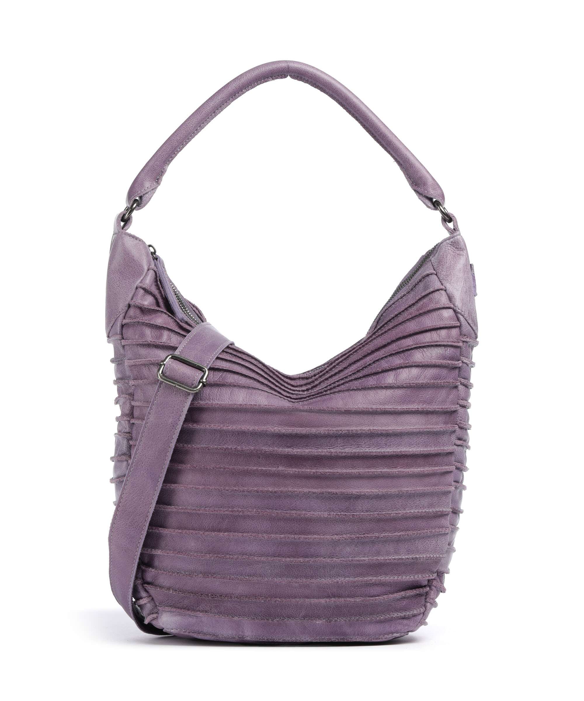 FredsBruder Bestseller Riffeltier S Hobo bag lavender