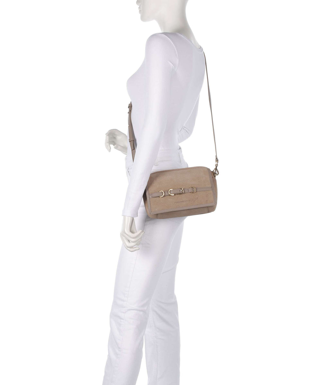 Les Visionnaires Emily Cozy Crossbody bag mushroom/capuccino beige