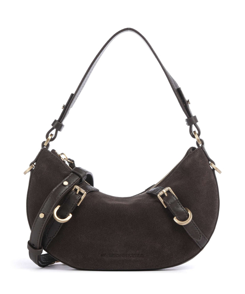 Les Visionnaires Enya Cozy Mini Shoulder bag chocolate brown