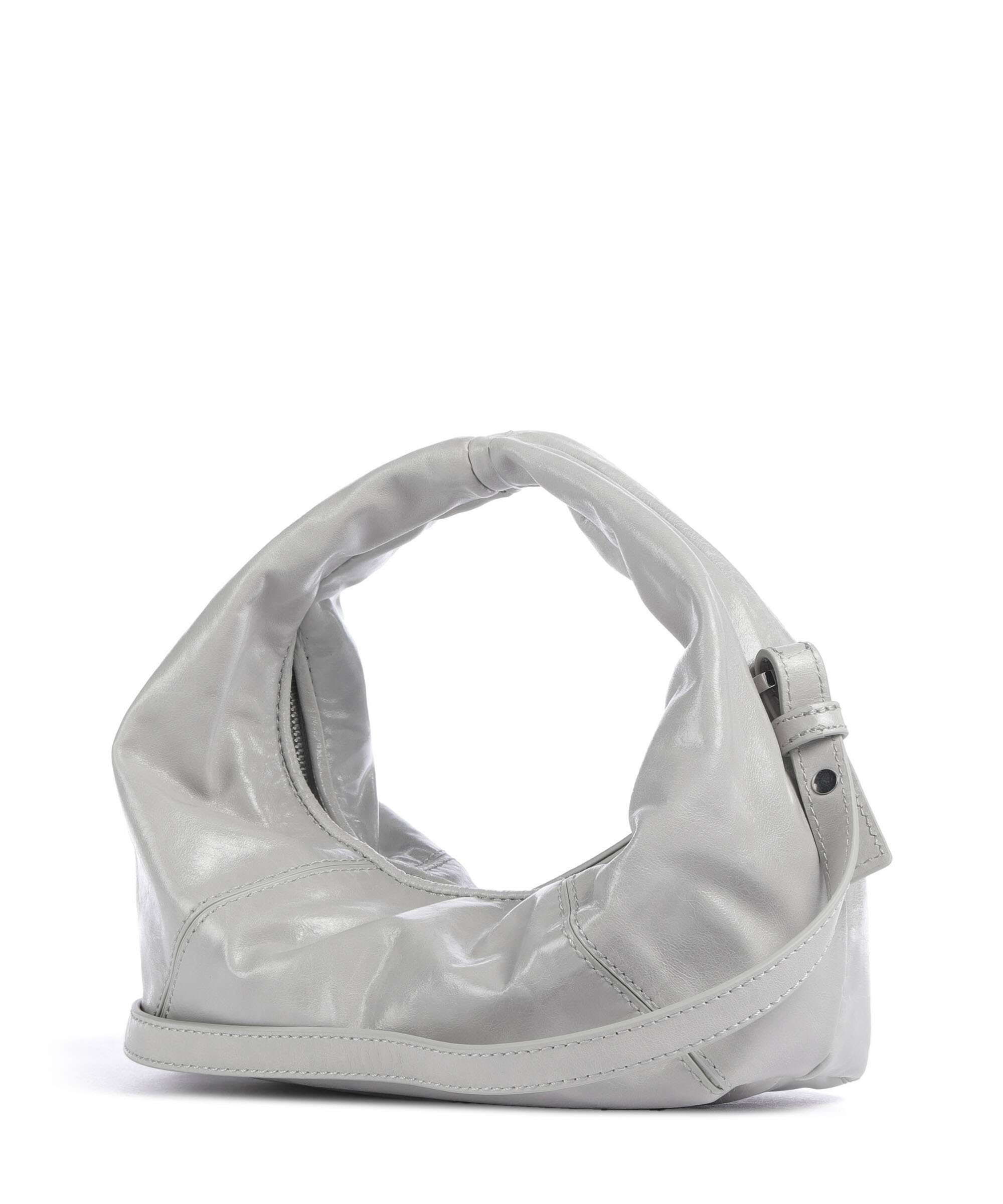 Les Visionnaires Greta Icon Crikle Mini Handbag glacier grey