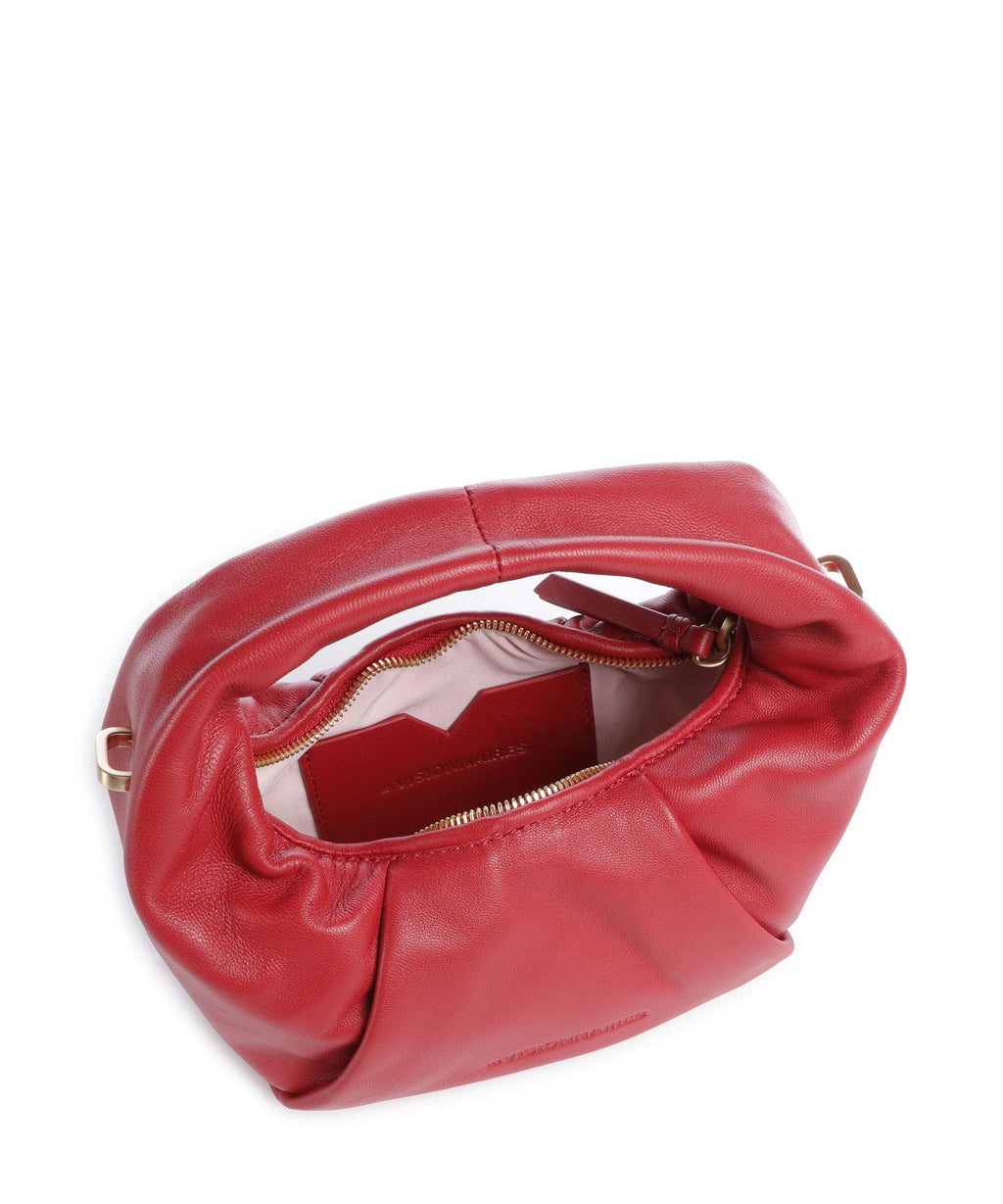 Les Visionnaires Greta Essential Silky Mini Crossbody bag rouge