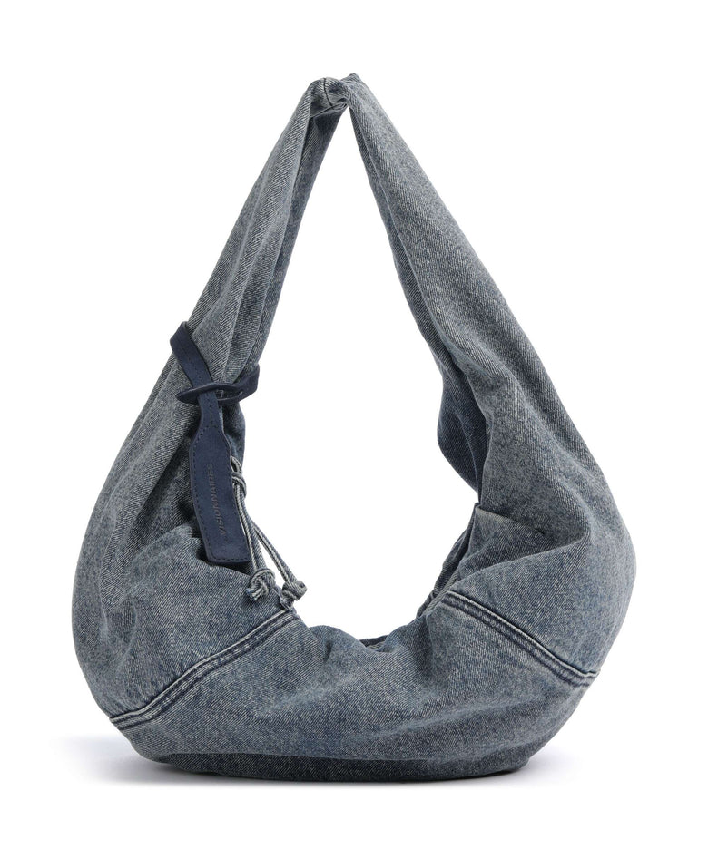 Les Visionnaires Greta Denim Essential Hobo bag washed denim