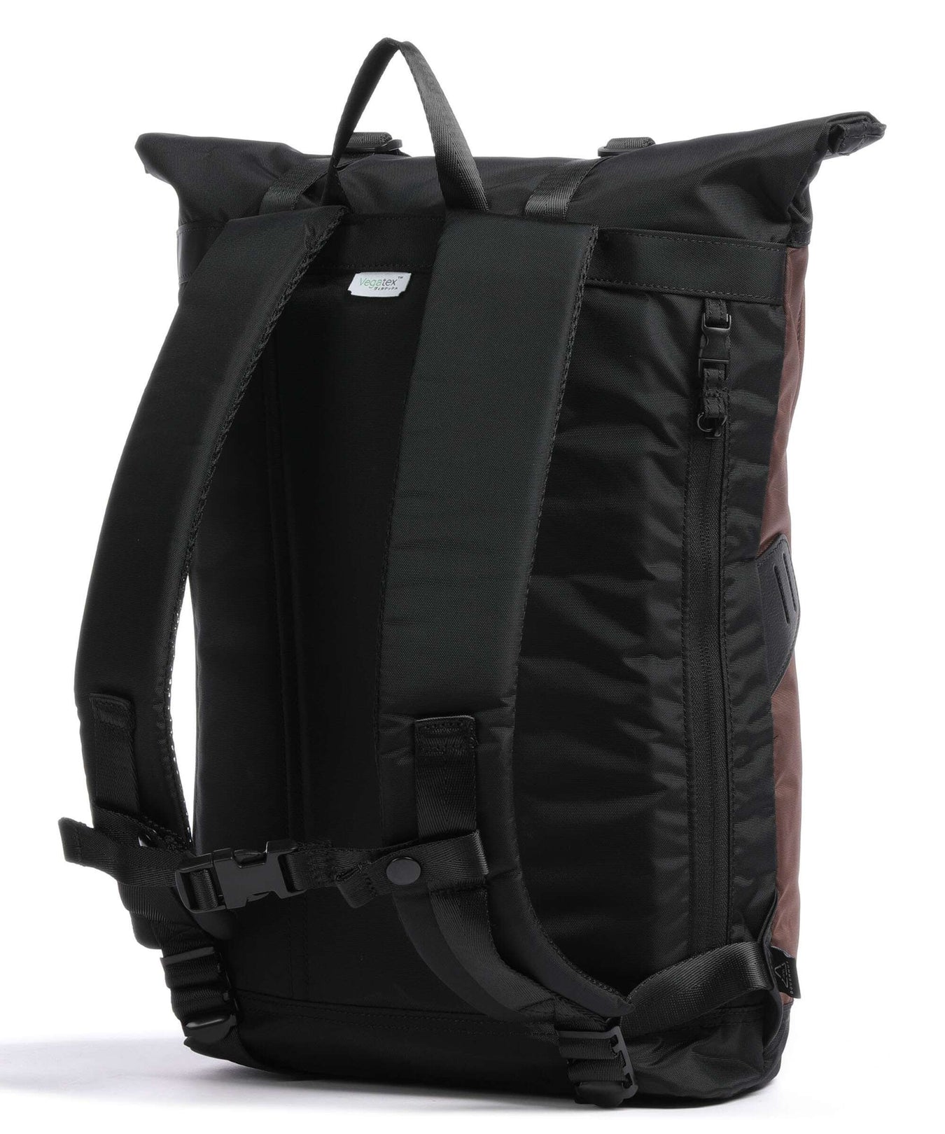 Doughnut Go Wild Christopher Small Rolltop backpack black/brown