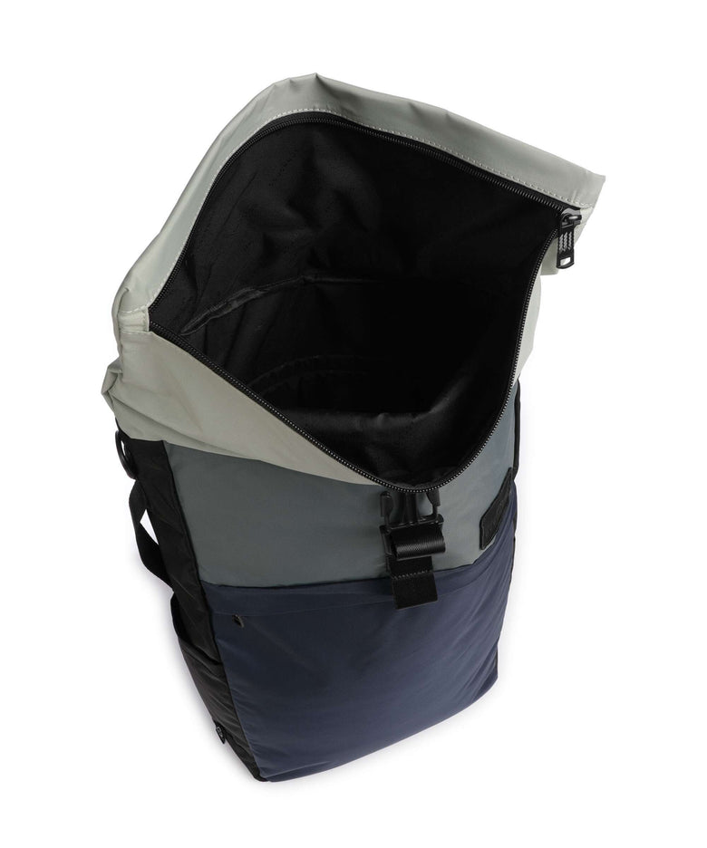 Doughnut Go Wild Jetpack Rolltop backpack navy/grey