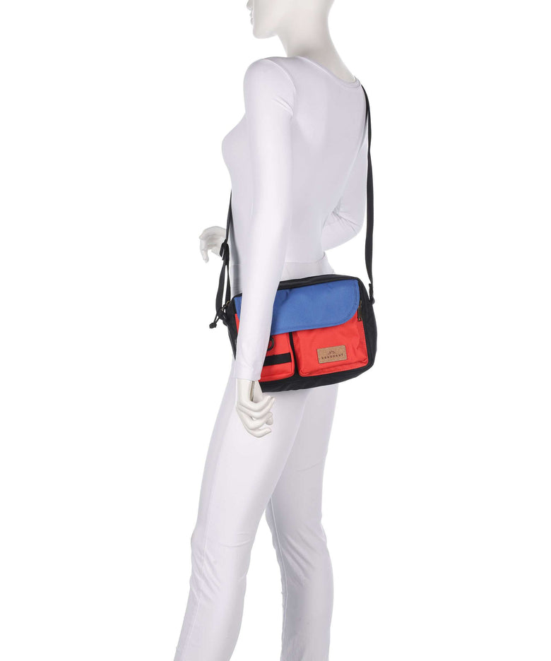 Doughnut Reborn Mission Lite Crossbody bag black/grapefruit