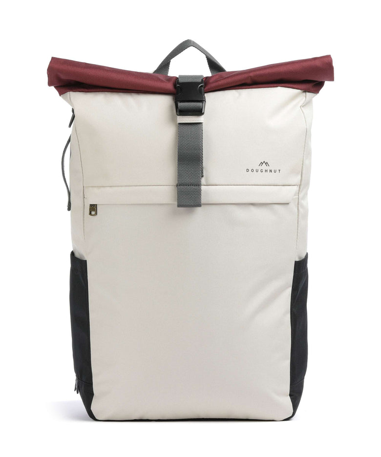 Doughnut Reborn Jetpack Rolltop backpack stone/wine