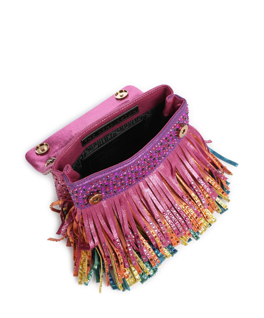 Kurt Geiger Kensington Mini Fringe Shoulder bag multi