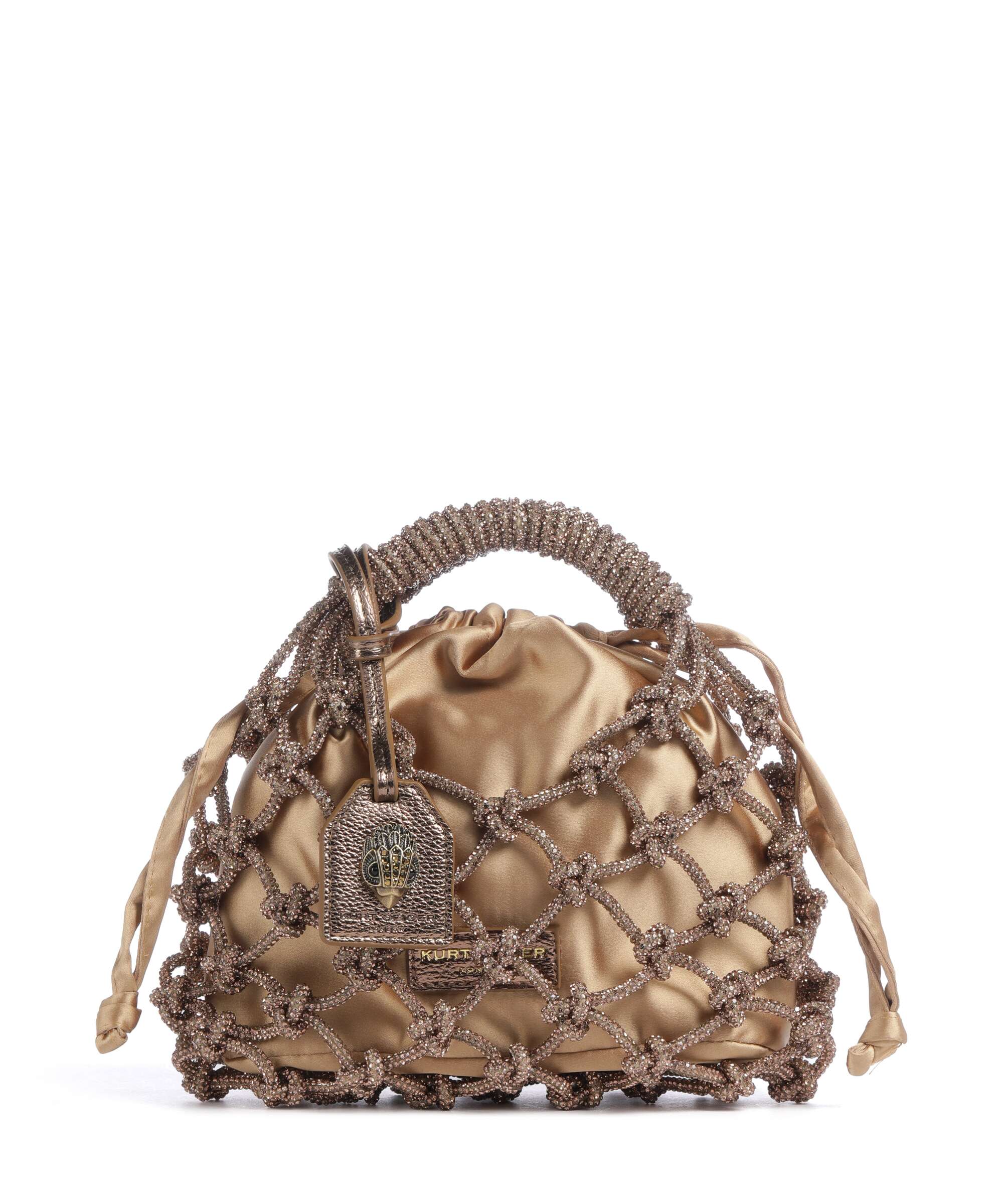 Kurt Geiger Macrame Small Handbag bronze