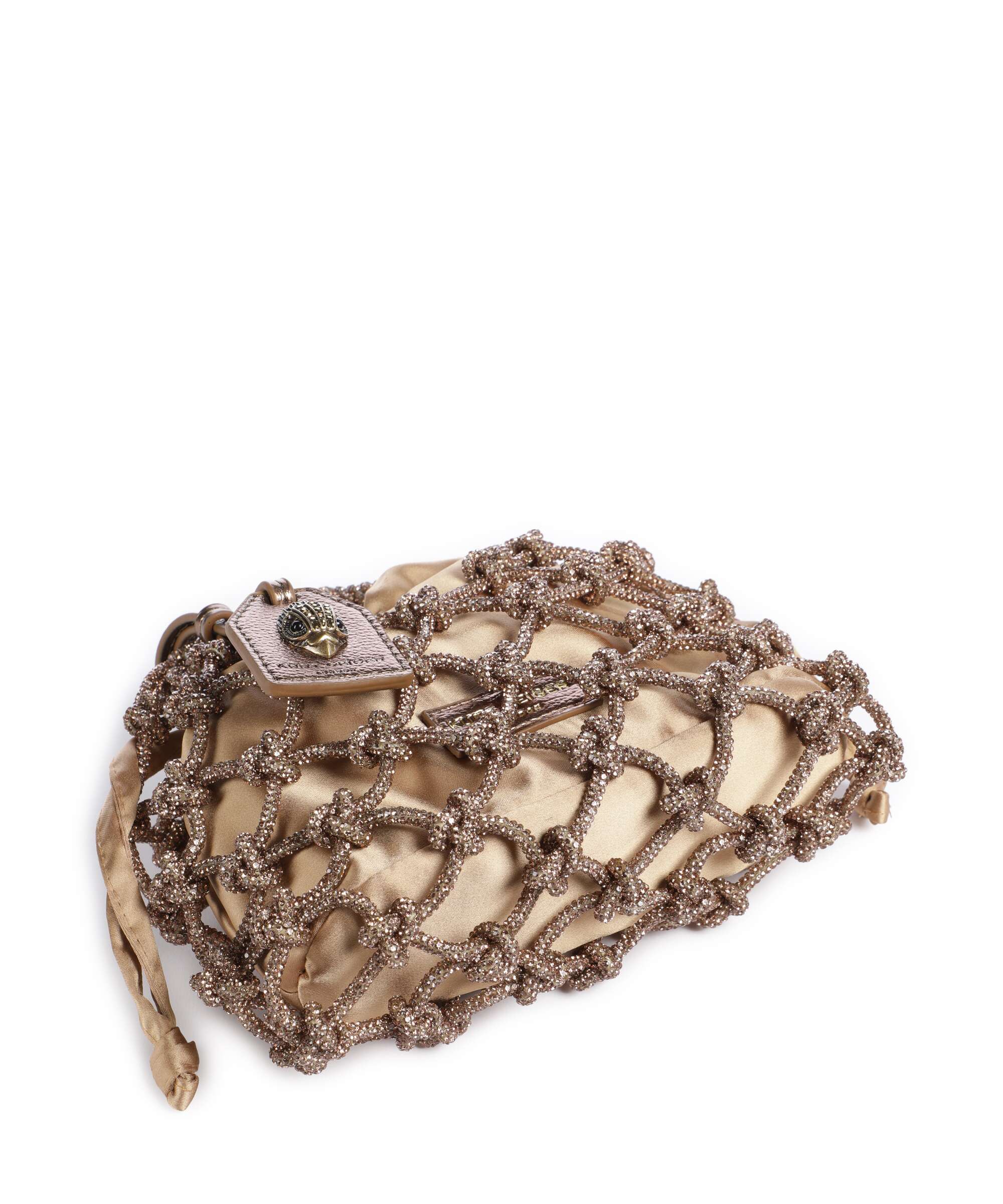 Kurt Geiger Macrame Small Handbag bronze
