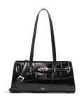 Dune London Depend Shoulder bag black croc