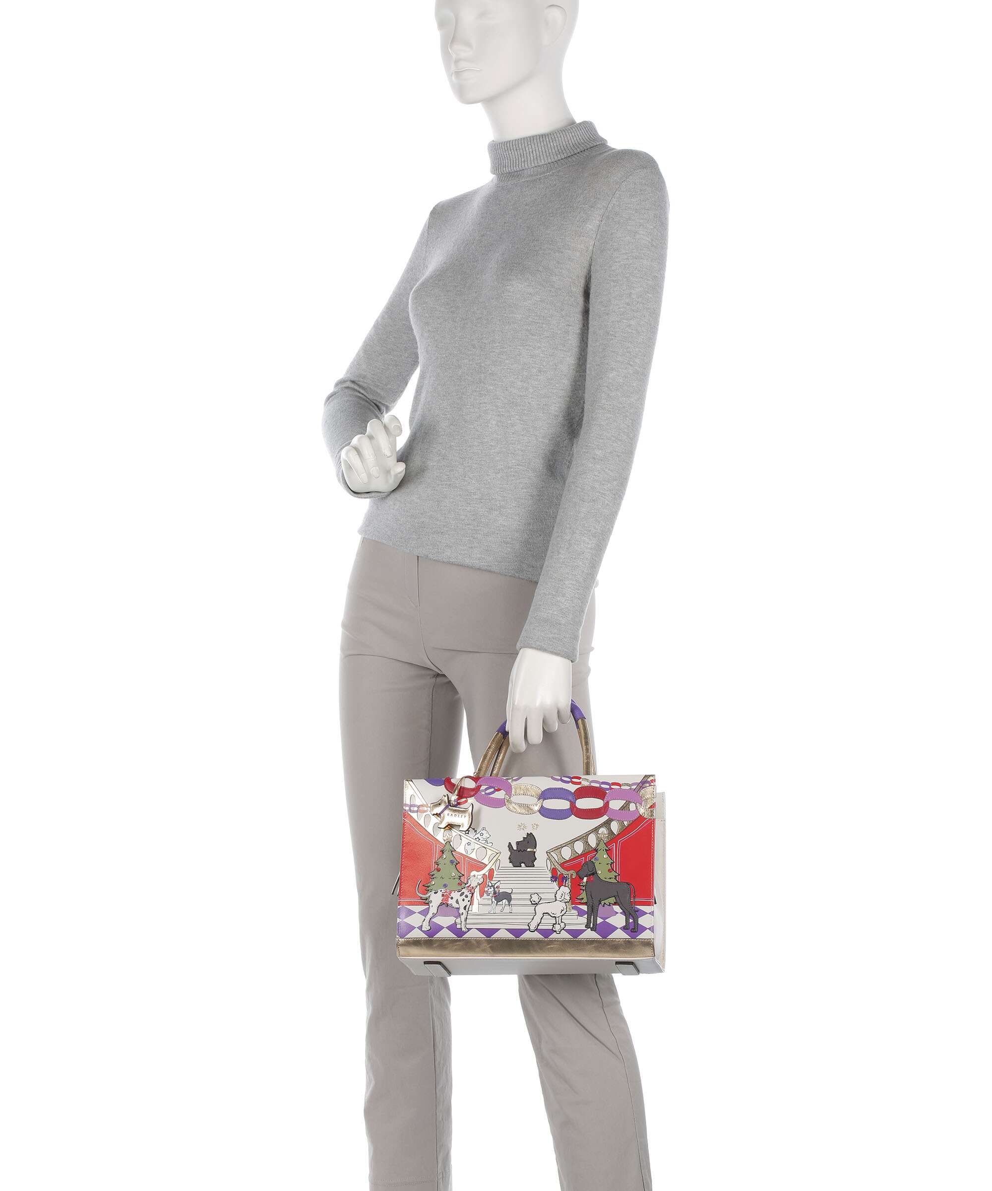 Radley London Picture Party Pals Handbag amethyst