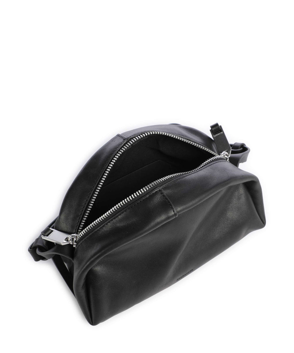 AllSaints Rosalie Arc Crossbody bag black/silver
