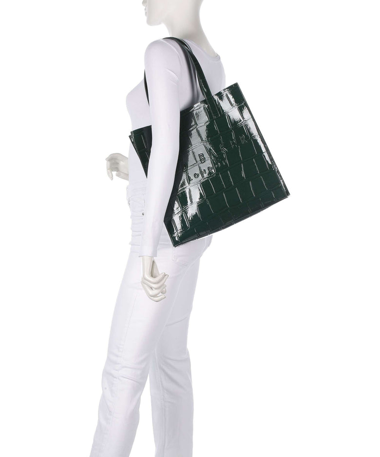 Ted Baker Croccon Tote bag mid green