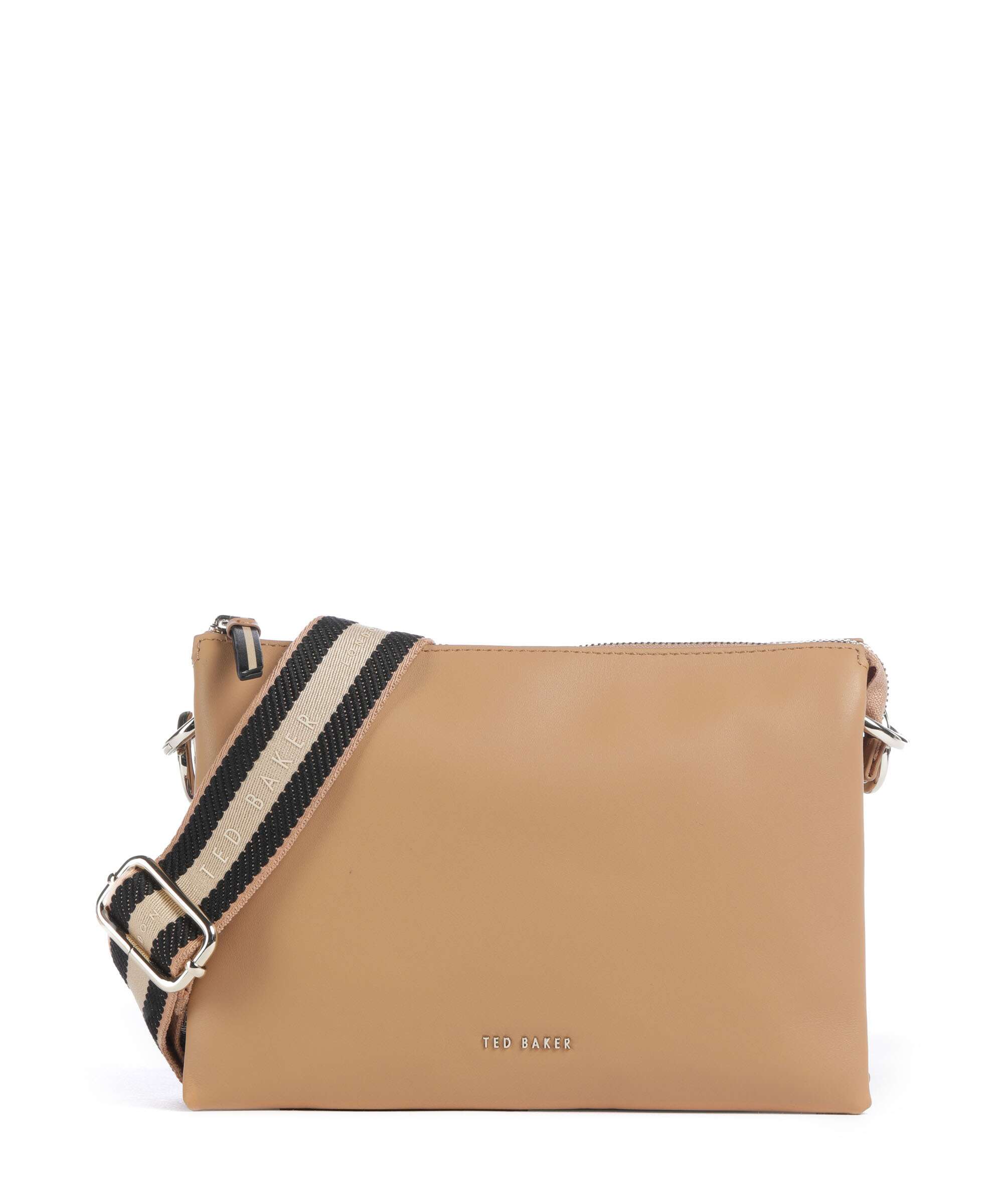 Ted Baker Darceyy Crossbody bag fine grain cow leather taupe
