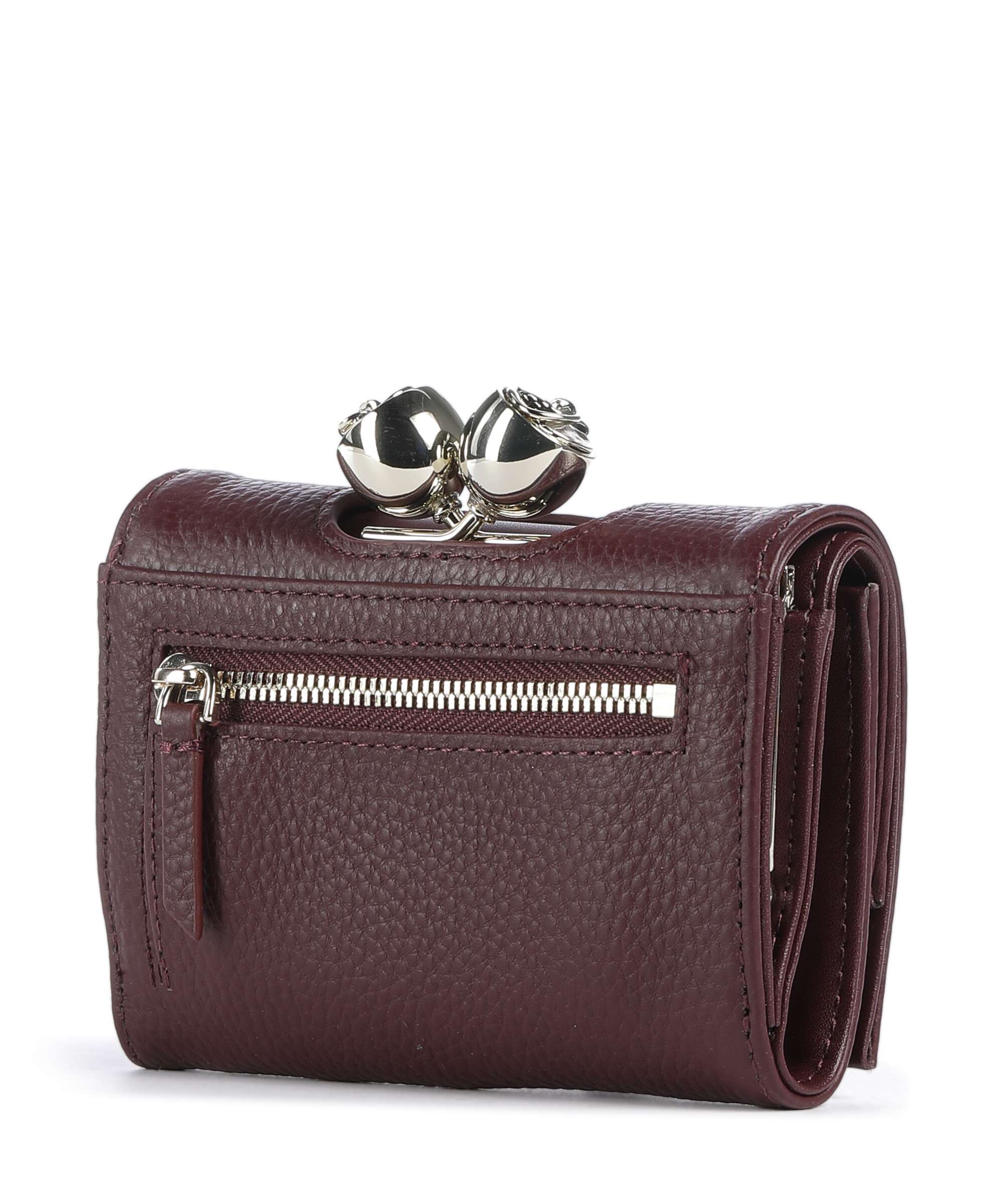 Ted Baker Roosa Wallet grained cow leather wine - 283899-WINE-TB