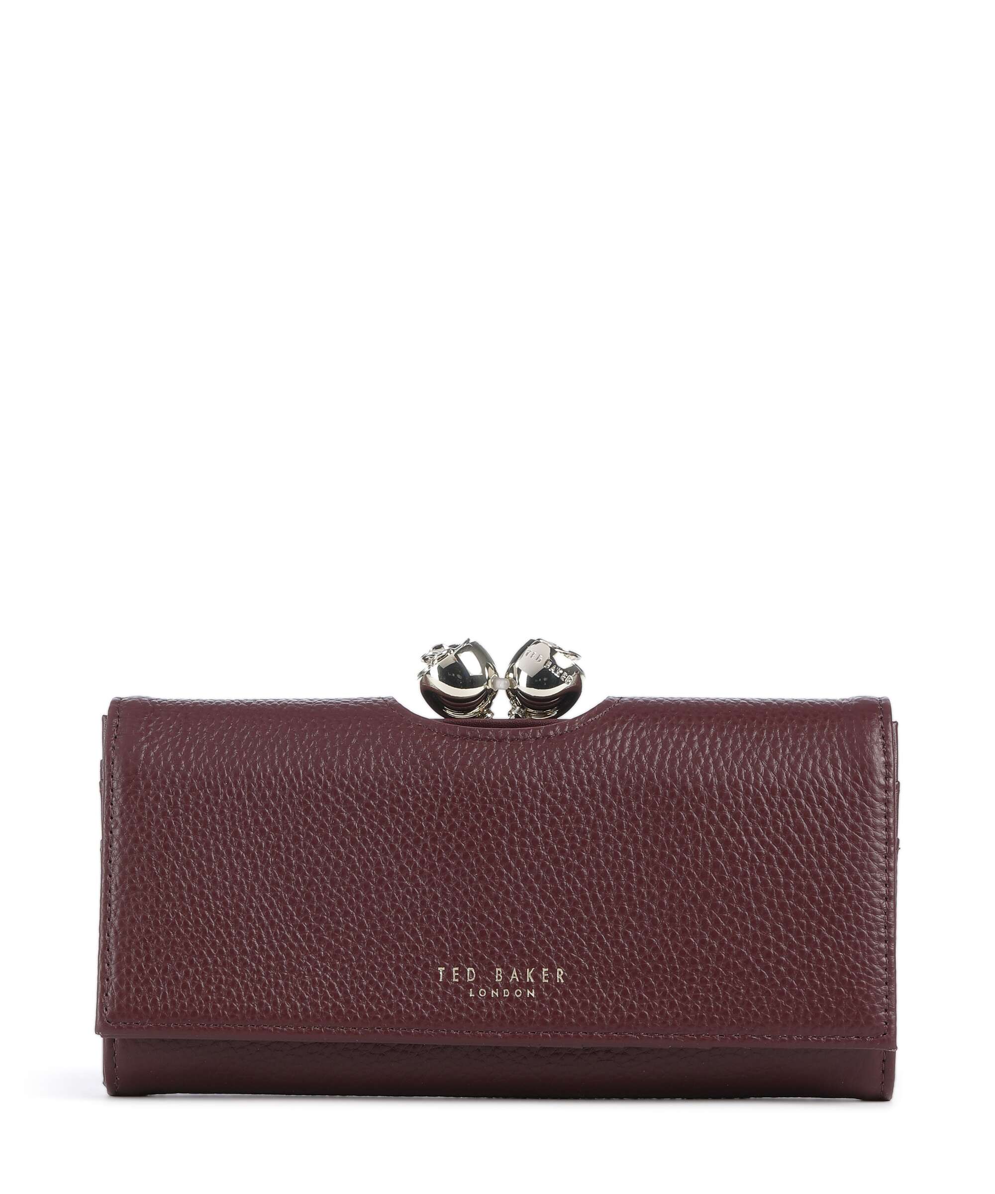 Ted Baker Roosali Wallet grained cow leather wine - 283900-WINE-TB