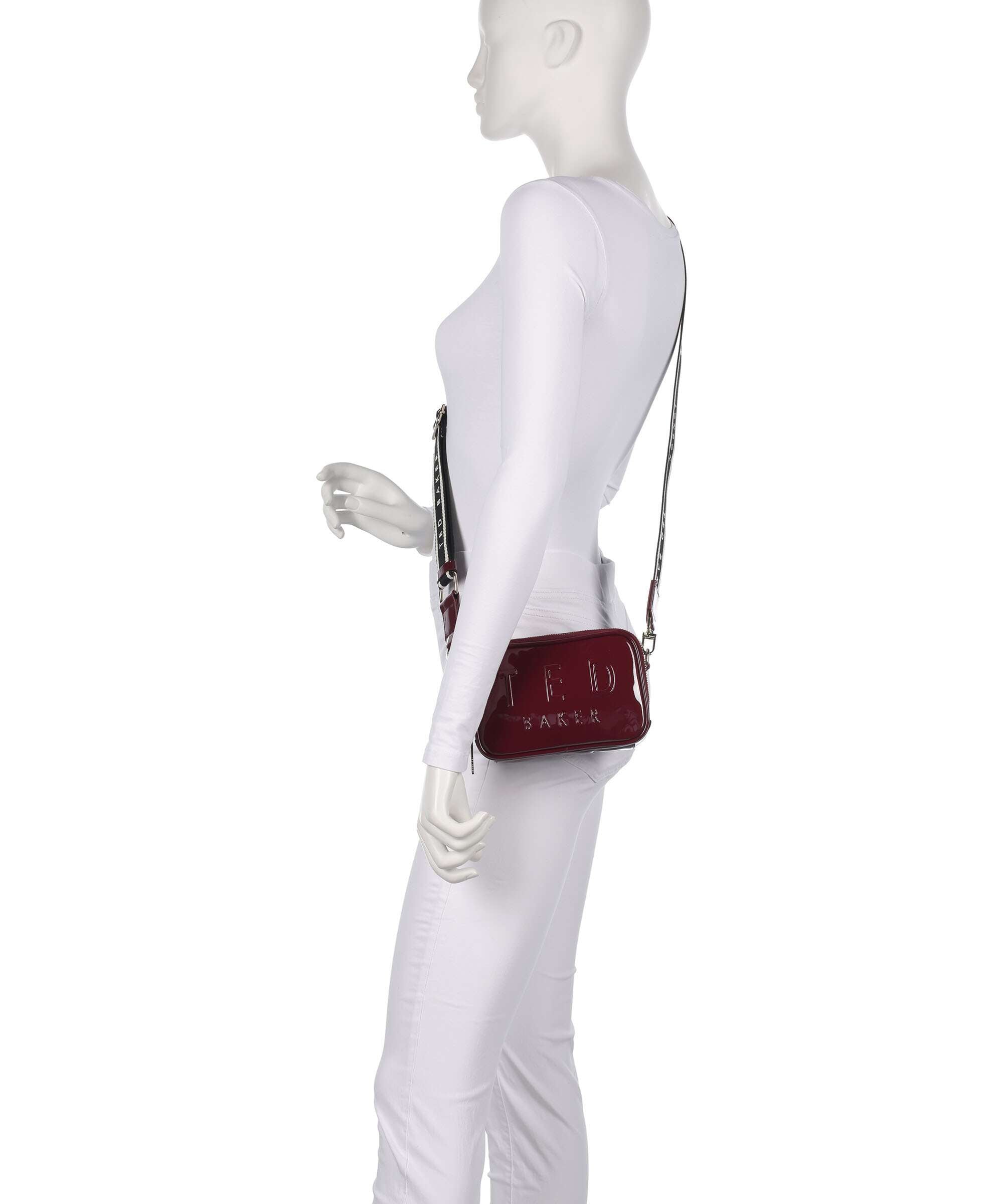Ted Baker Lauli Crossbody bag imitation leather oxblood - 284898