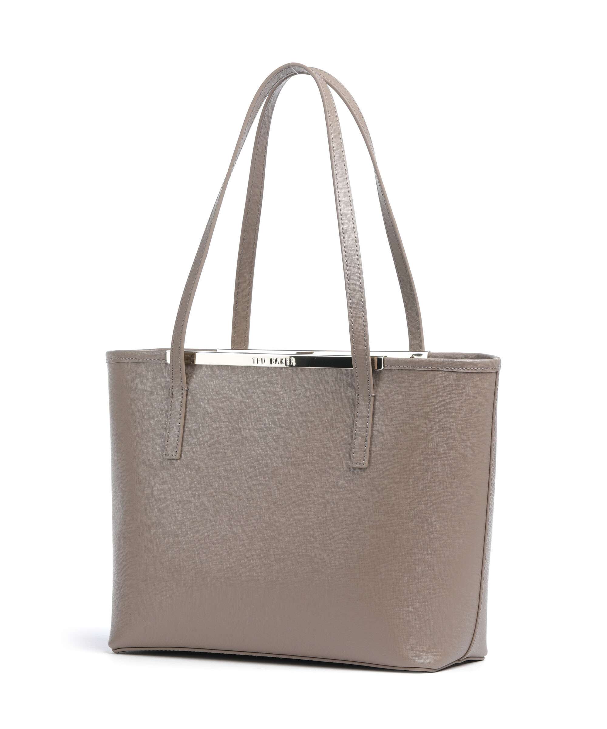 新品☆ TED BAKER サイズ1 Ted Baker Hayleyz Tote bag saffiano cow leather taupe - 285702
