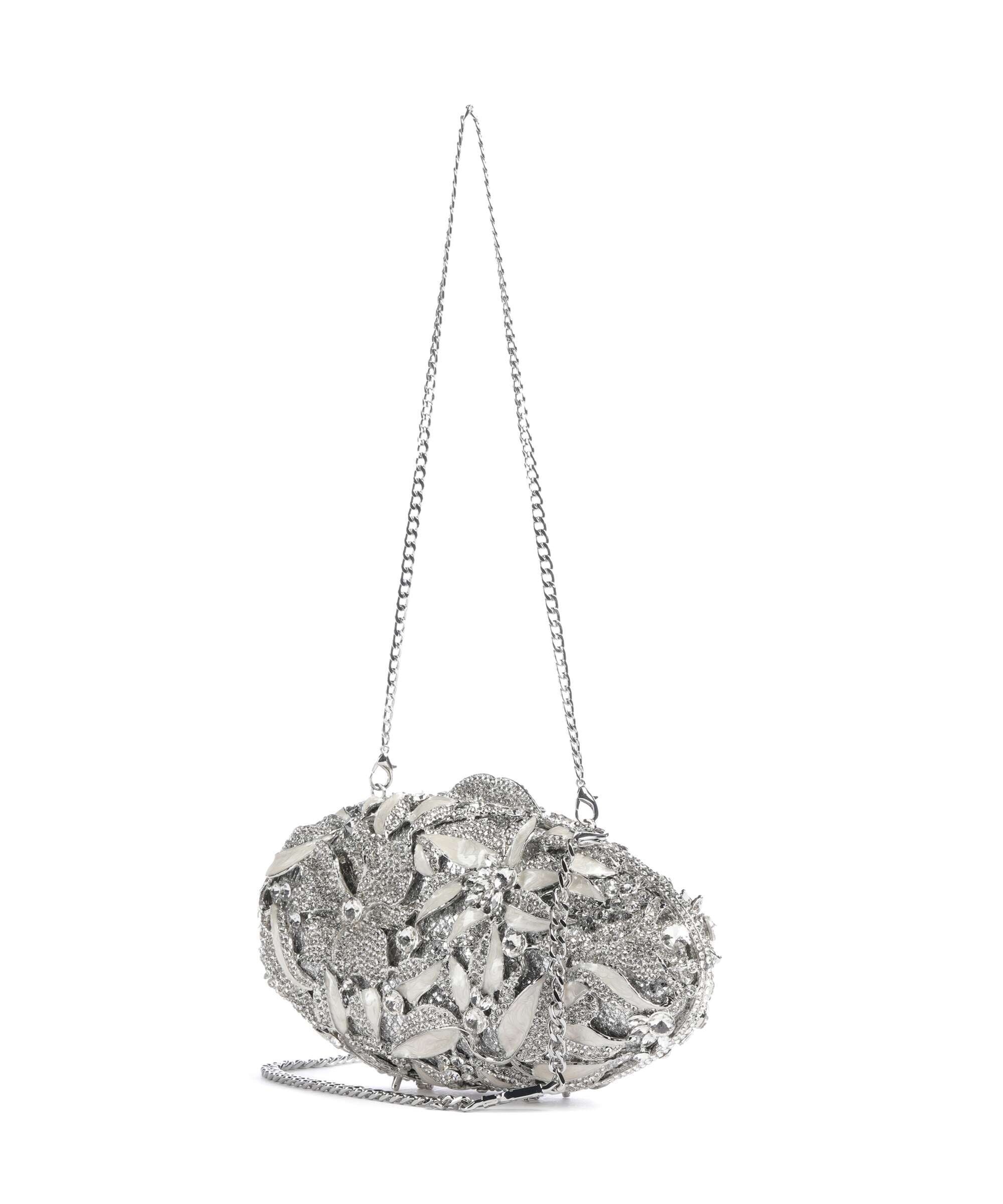 Dune London Extravagant Crossbody bag silver
