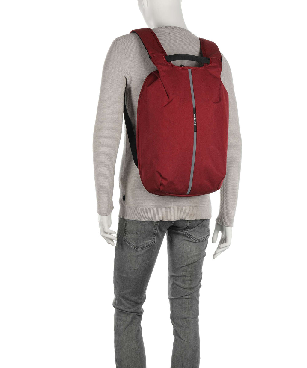 Samsonite Securipak Backpack garnet red