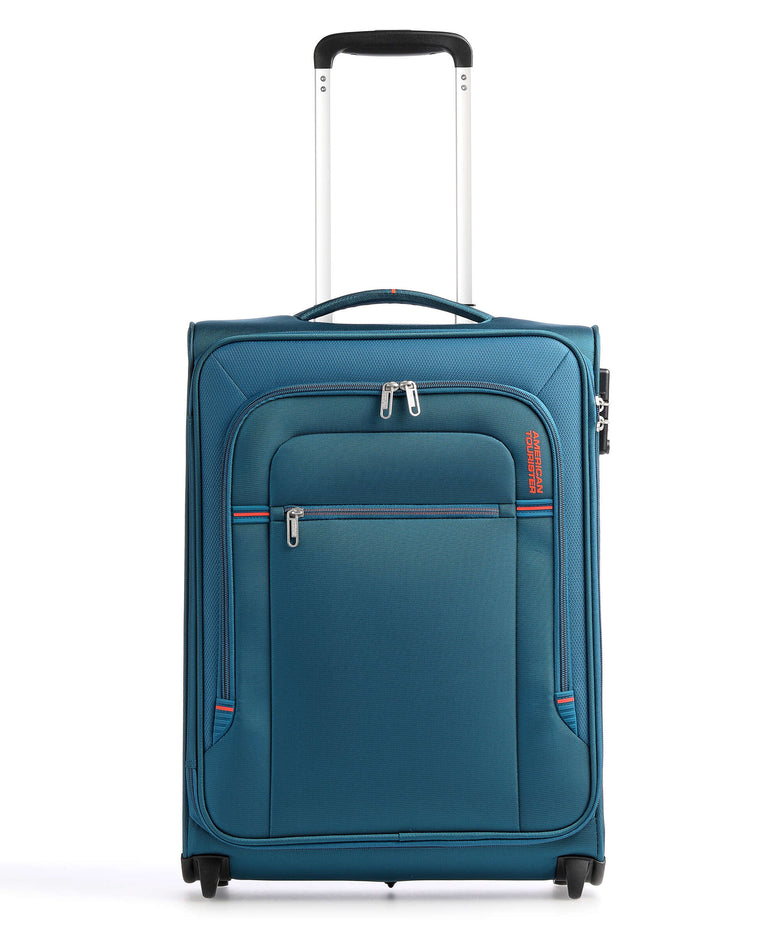 American Tourister Crosstrack Trolley (2 wheels) navy/orange