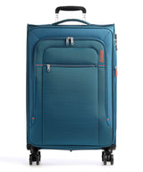 American Tourister Crosstrack Spinner (4 wheels) navy/orange