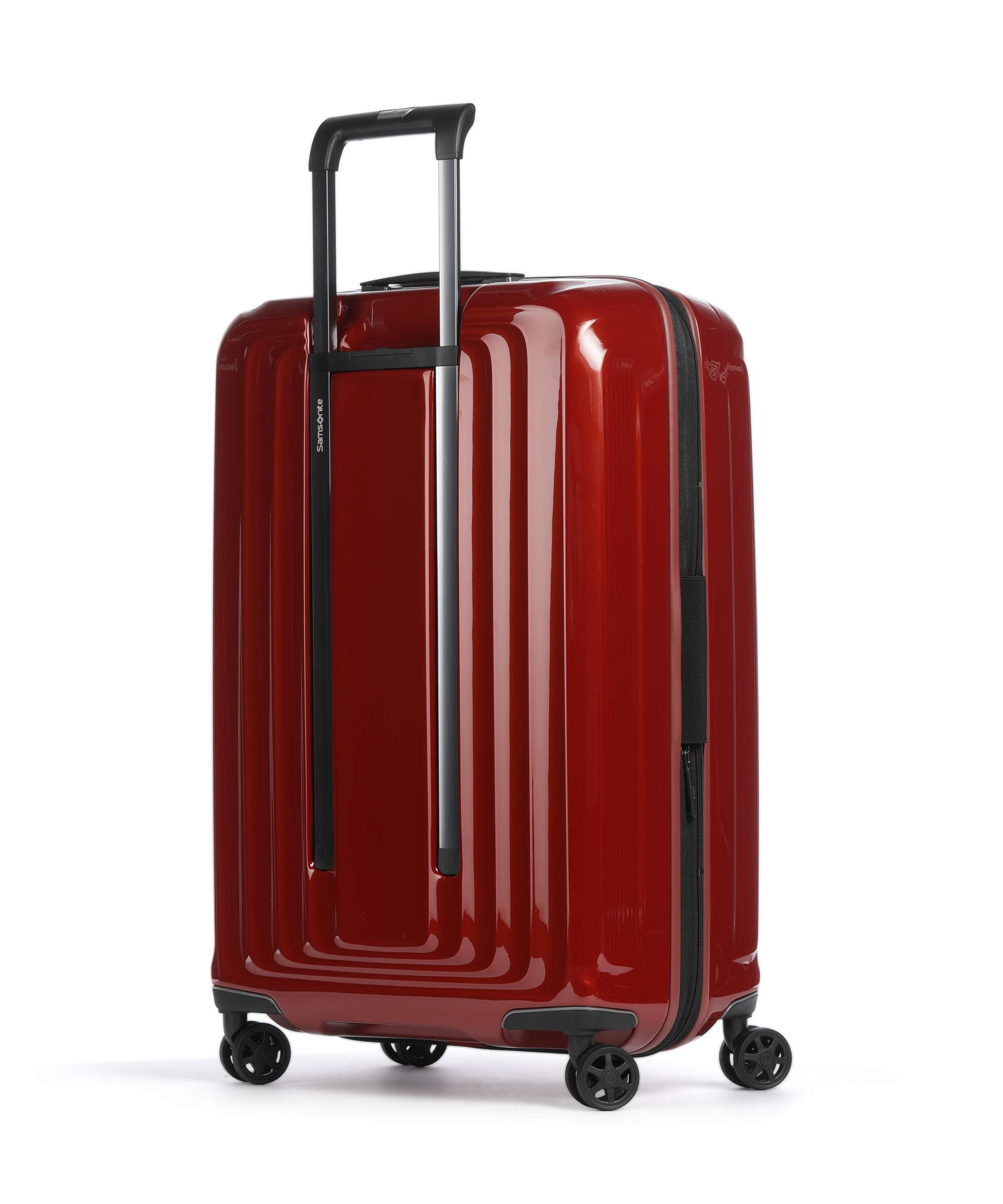 Samsonite Nuon Spinner (4 wheels) metallic red