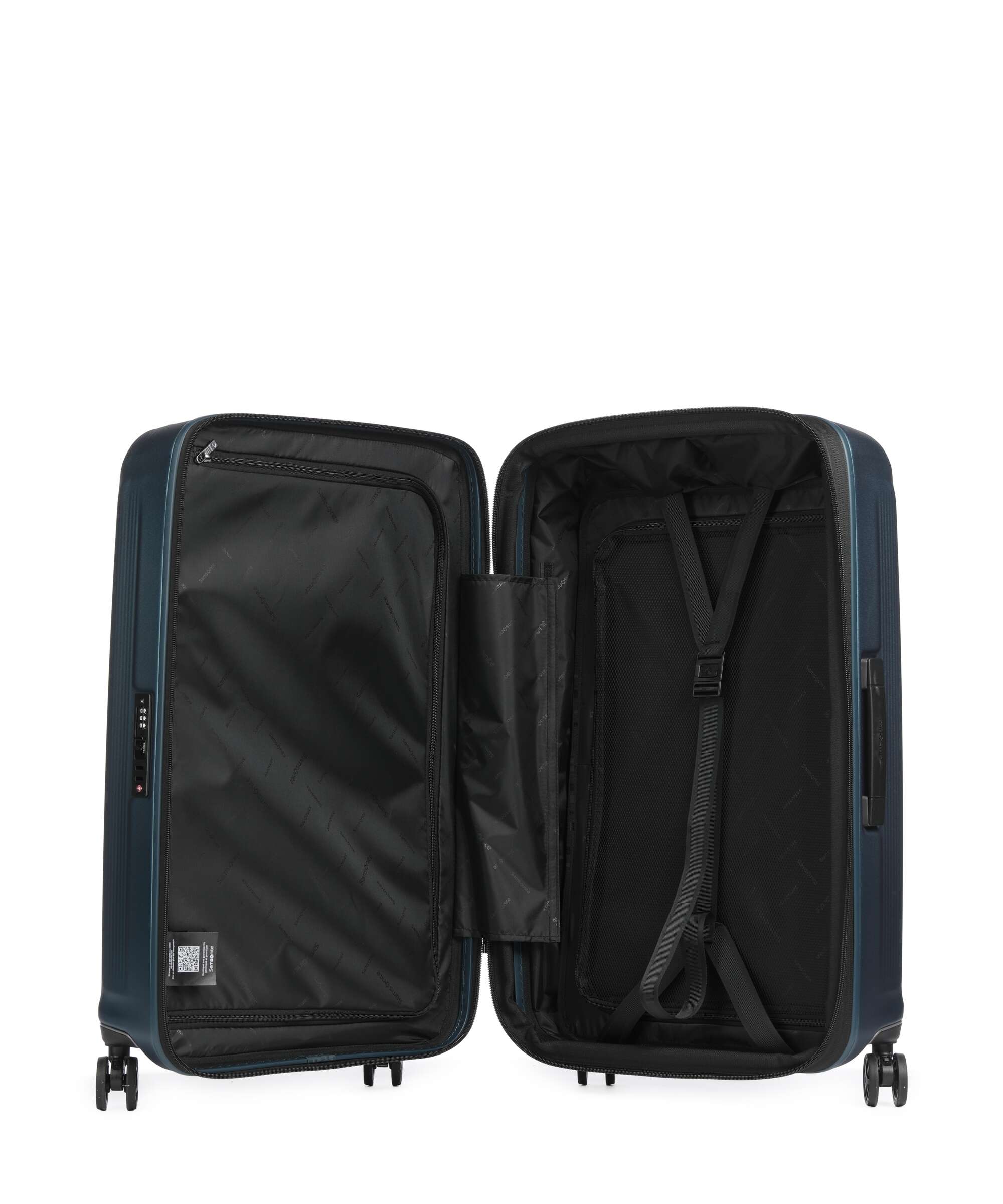 Samsonite Nuon Spinner (4 wheels) matt petrol blue