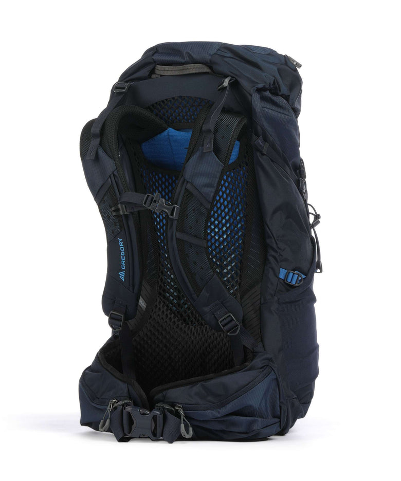 gregory backpack 40 zulu Gregory Zulu 40 RC SM/MD Hiking backpack recycled ripstop polyester halo blue