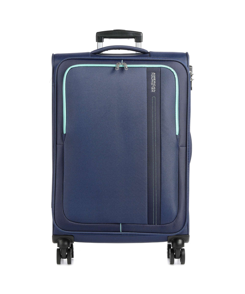 American Tourister Sea Seeker Spinner (4 wheels) combat navy