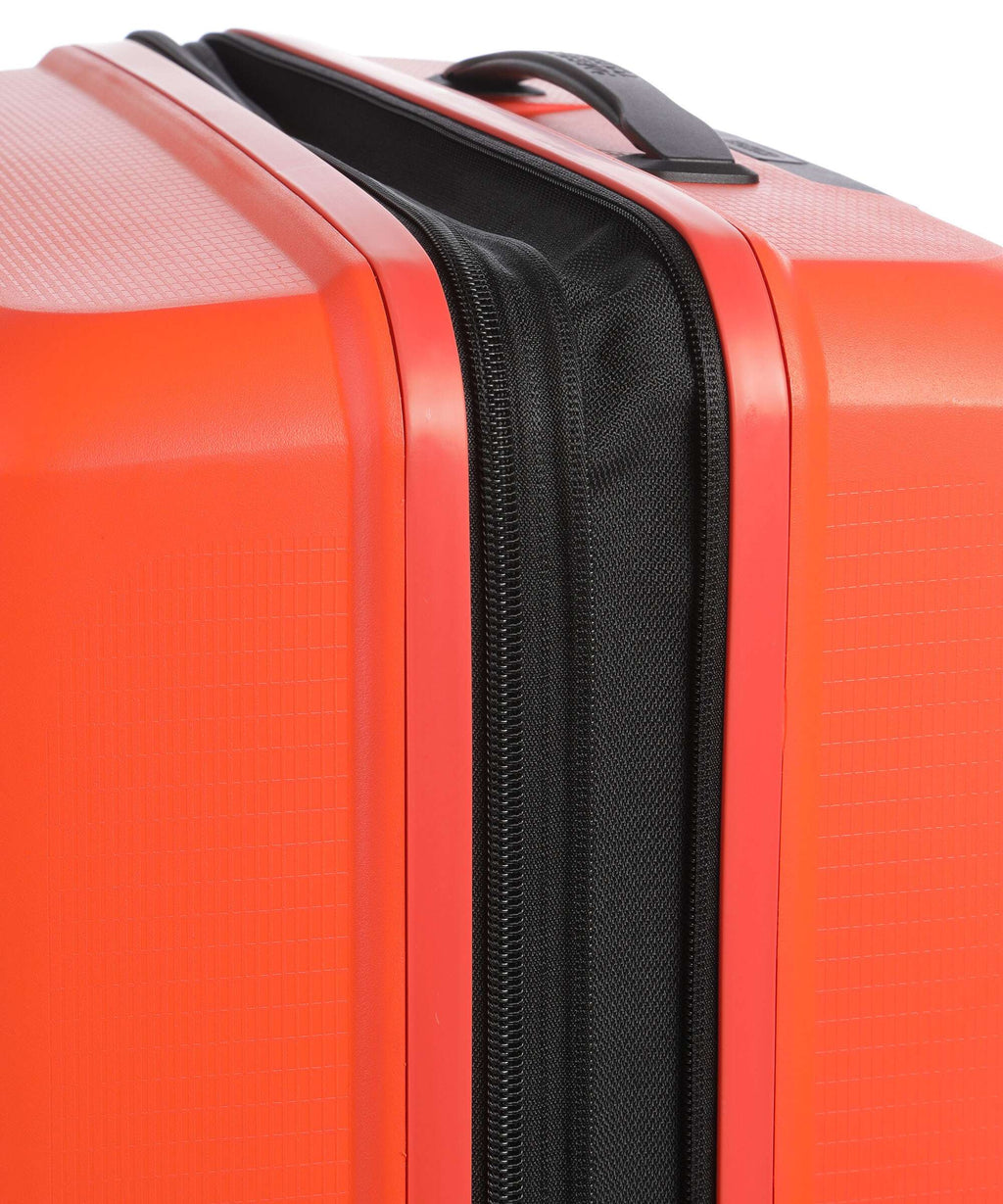American Tourister Aerostep Spinner (4 wheels) bright orange