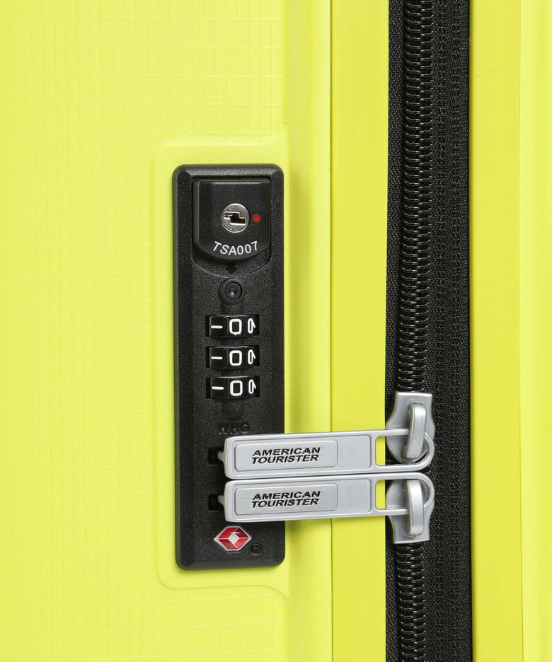 American Tourister Aerostep Spinner (4 wheels) light lime