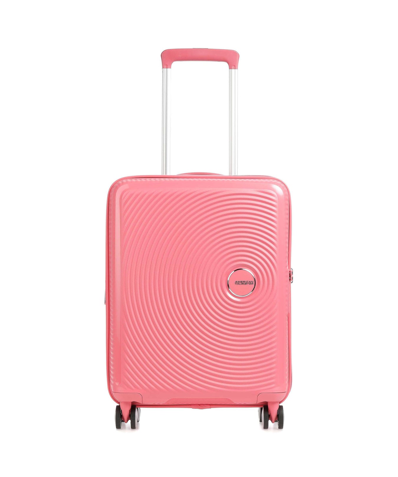 American Tourister Soundbox Spinner (4 wheels) sun kissed coral