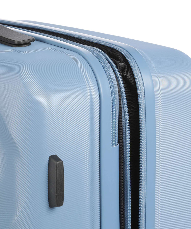 American Tourister Summer Square Spinner (4 wheels) grey blue