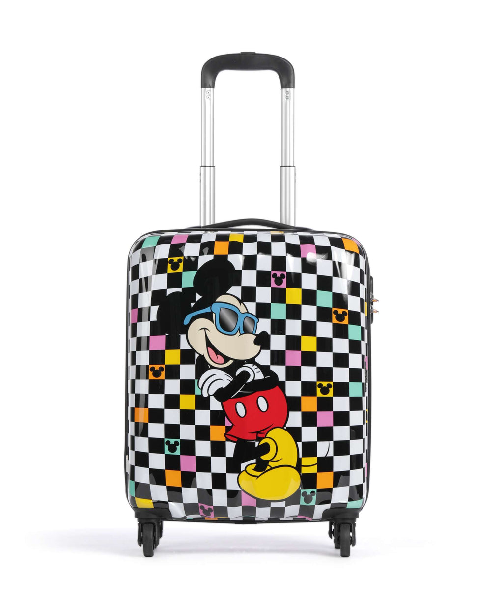American Tourister Hypertwist Spinner (4 wheels) mickey check
