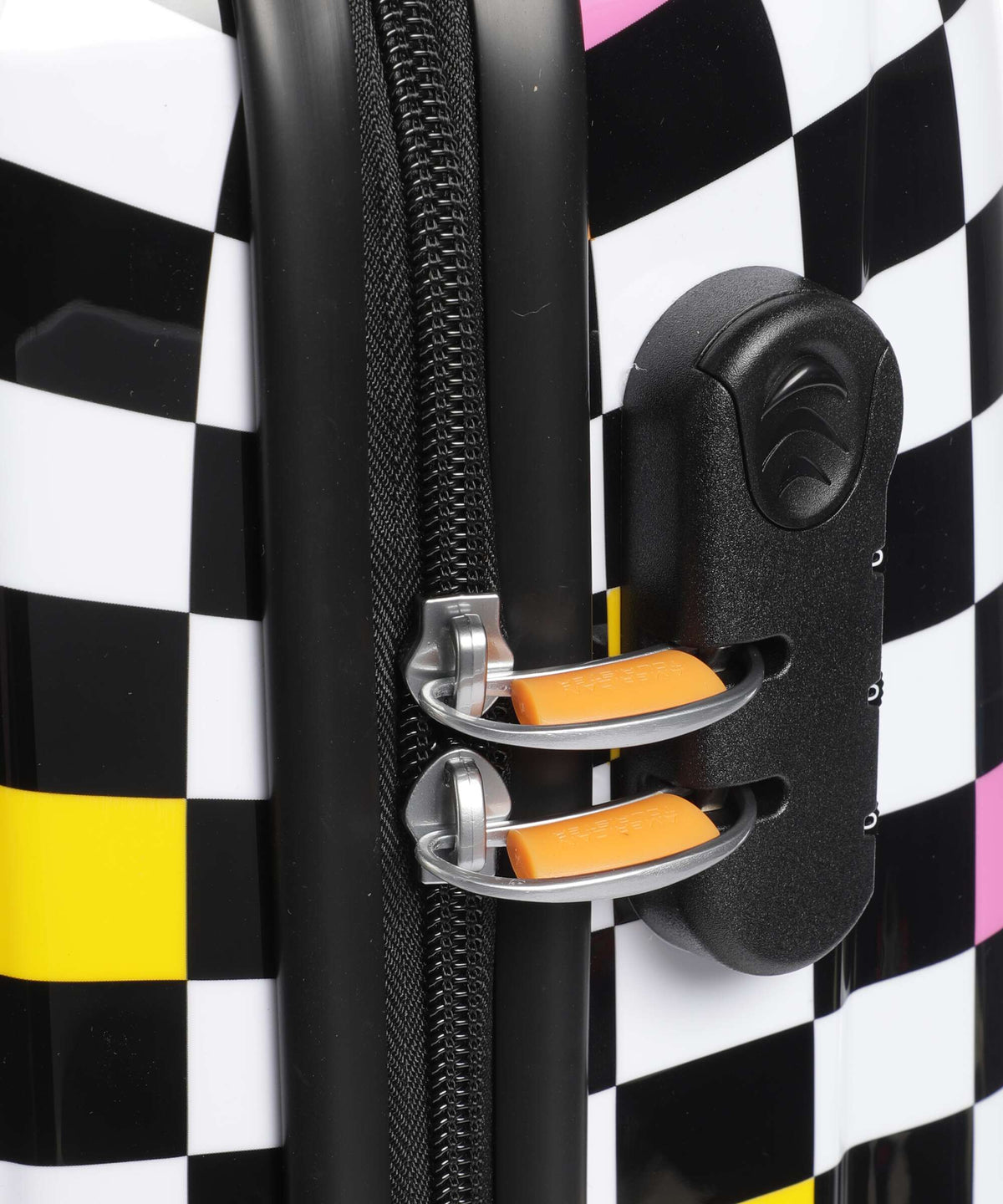 American Tourister Hypertwist Spinner (4 wheels) mickey check