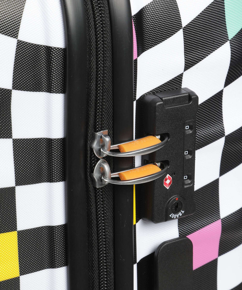 American Tourister Wavebreaker Disney Spinner (4 wheels) mickey check