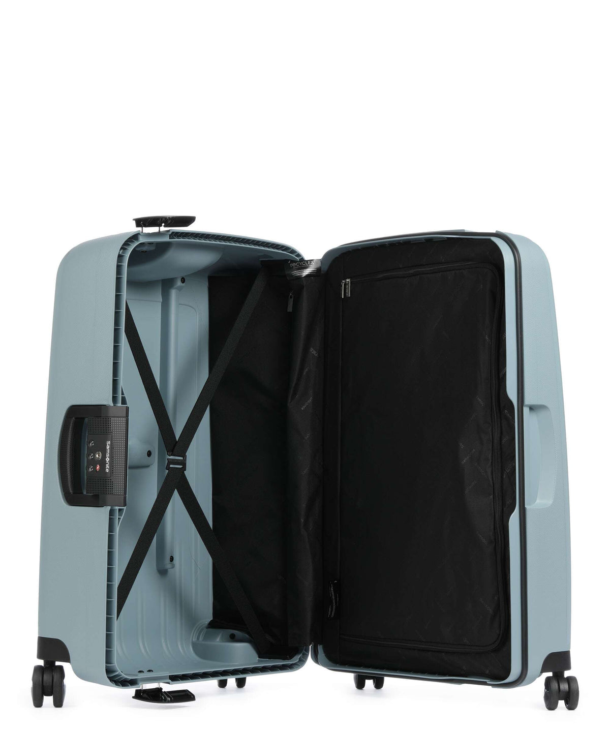 Samsonite S'Cure Spinner (4 wheels) icy blue