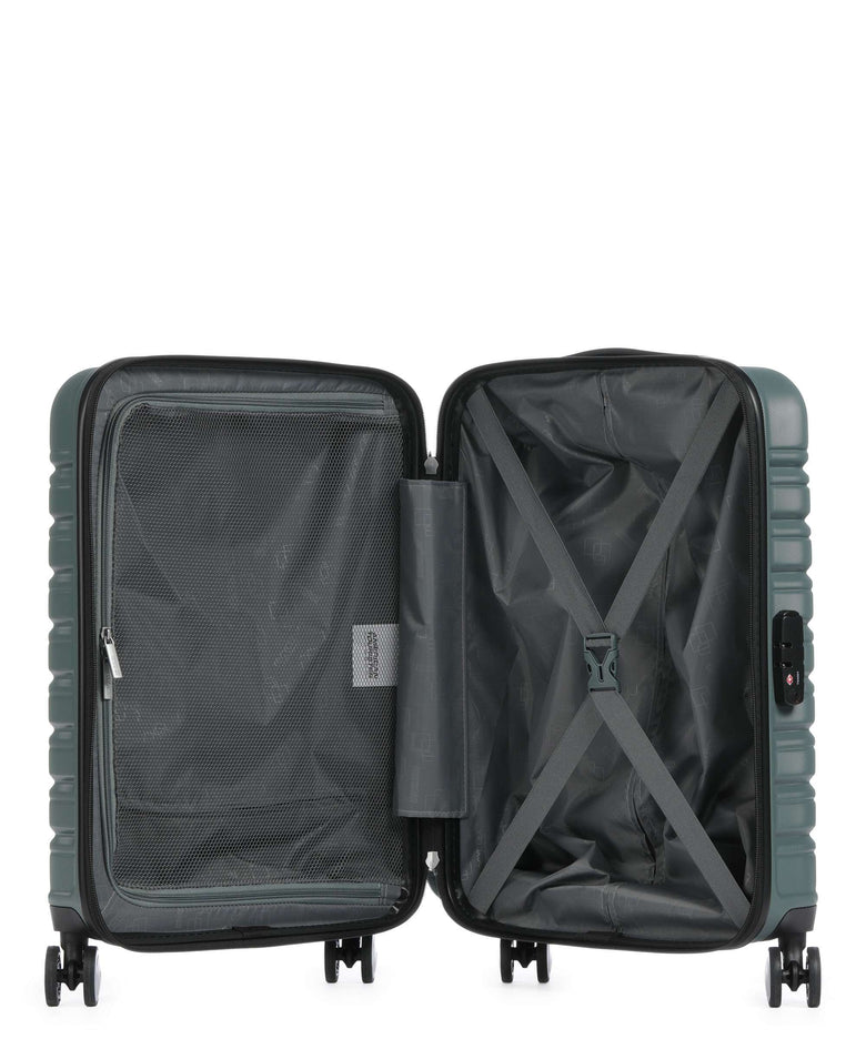 American Tourister Flashline Spinner (4 wheels) dark forest
